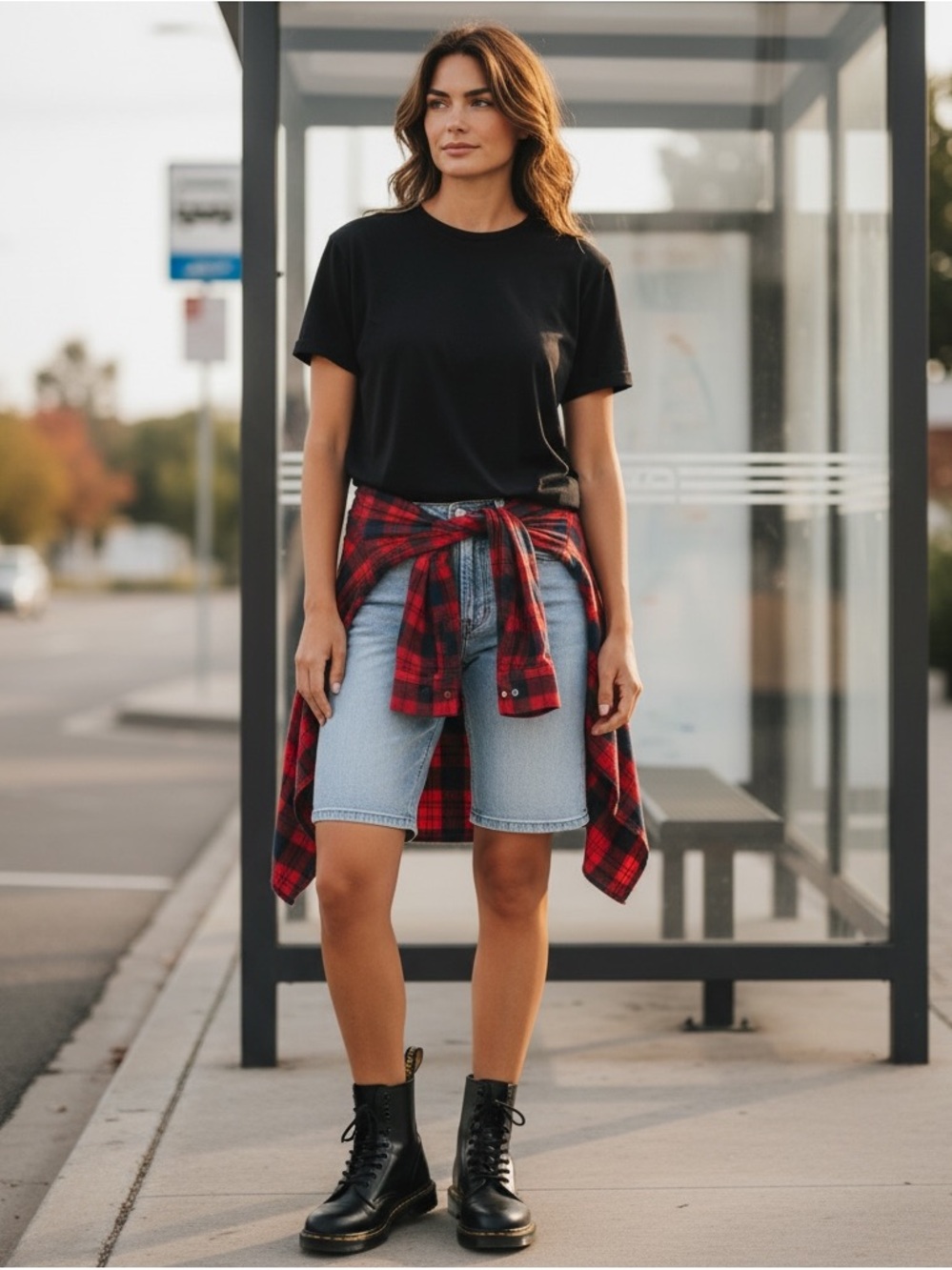 M Jeans Everflex Jean Shorts 18W